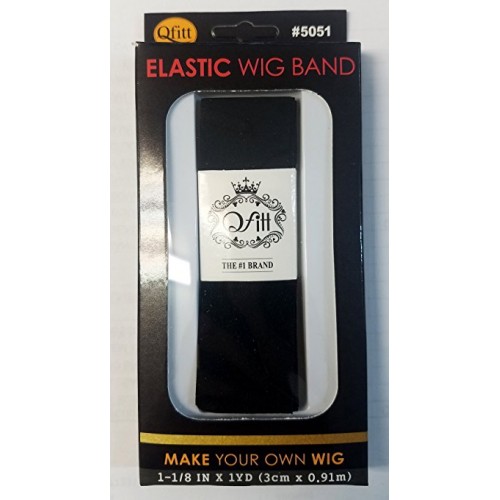 Elastic Wig Band - 1-1/8 in x 1 yard